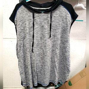 Men's DXL Store Sleeveless Hooded Tshirt SZ 4XL